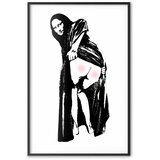  Plakat - Painful Sitting 29.7x42 Crni okvir | shoptok.hr