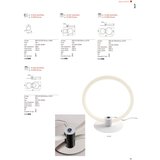  redo 01-2224 - led prigušiva plafonska svetiljka spell LED/43W/230V sjajni hrom | Eponuda.com