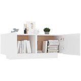 Noćni ormarić bijeli 100 x 35 x 40 cm od iverice | shoptok.hr
