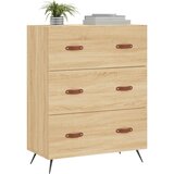  Komoda boja hrasta sonome 69,5 x 34 x 90 cm konstruirano drvo Smeđa | shoptok.hr