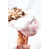 Boto Unicorn Warm-up slippers White and pink Ronee | ePonuda.com