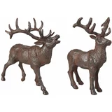 Esschert Design Kovinske vrtne figurice v kompletu 1 ks Deer –