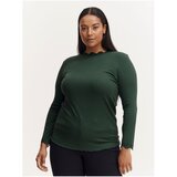 Fransa Green Long Sleeve T-Shirt - Women Cene