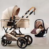  Dečija kolica 3u1 zlatna | ePonuda.com