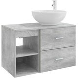 vidaXL Komplet pohištva za kopalnico 2 pcs Betonsko siva, (5000246076) | Shoptok.si