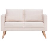  2-dijelni set sofa od tkanine krem | shoptok.hr