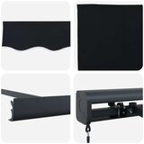 Tenda Crna 4 × 3 m Platno i Aluminij | shoptok.hr