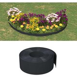 vidaXL Vrtna obroba 5 kosa črni 10 m 20 cm polietilen | Shoptok.si