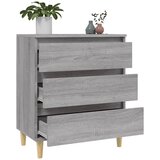  Komoda sivog hrasta sonome 60x35x70 cm od konstruiranog drva | shoptok.hr