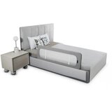 Kinderkraft Guard & Dream zaščitna ograja za posteljo 118x41x44 cm, svetlo siva | Shoptok.si