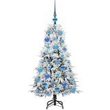 vidaXL Umetno Zložljivo Božično Drevo Zelena 120 cm PE in PVC | Shoptok.si