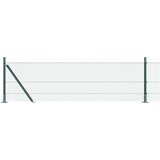 vidaXL zavarena žičana ograda sa 13 postolja u zelenoj boji 0.6x100 m čelik | shoptok.hr