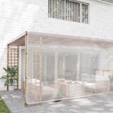  Prozirna cerada s ušicama 6x10 m polietilen | shoptok.hr