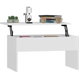  Stolić za kavu bijeli 80 x 50,5 x 41,5 cm od konstruiranog drva | shoptok.hr