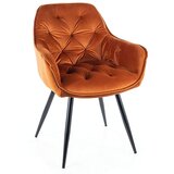  Stolica CHERRY - Baršun - narančasta | shoptok.hr