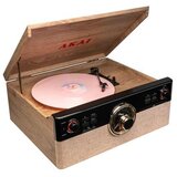 Akai gramofon, FM radio, CD player, Kazetofon, USB,SD, BT, zvučnici, ATT-300CC | shoptok.hr