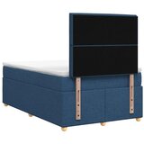  Boxspring krevet s madracem Plava 120 x 200 cm Tkanina - Plava 120 x 200 cm Dizajn linija | shoptok.hr