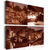  Slika - Italian Towns (Sepia) 60x60 Cijene