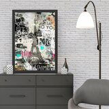 Wallity uramljena slika Paris, 40x55 cm Cene