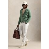 Polo Ralph Lauren Puloverji SWEATSHIRT ZIPPE EN DOUBLE KNIT TECH Kaki | Shoptok.si