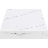  Polica na zidu Bijeli mramor 50 x 23 x 4 cm Konstruirano drvo | shoptok.hr