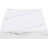 Stenska polica Beli marmor 50 x 23 x 4 cm Konstruiran les, (5000201306) Slike