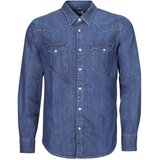 Levi's Srajce z dolgimi rokavi BARSTOW WESTERN STANDARD Modra | Shoptok.si