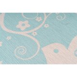 Kayoom OTROŠKA PREPROGA Bambini 160/160 cm taftano svetlo modra | Shoptok.si