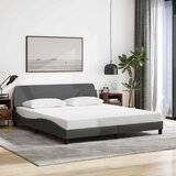  Okvir za krevet Dover tamno sivi 180x200 cm tkanina | shoptok.hr