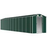  Vrtno spremište zeleno 191 x 980 x 198 cm od pocinčanog čelika | shoptok.hr