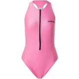 Calvin Klein Swimwear Jednodijelni kupaći kostim svijetloroza / crna / bijela