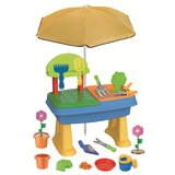 Pertini Baštenski sto za pesak i vodu sa suncobranom | ePonuda.com