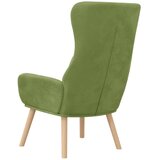 Stolica za opuštanje svjetlozelena baršunasta | shoptok.hr