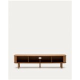 Kave Home TV omarica v jesenovem dekorju v naravni barvi 200x50x40 cm Mailen – | Shoptok.si