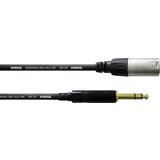 Cordial REAN XLR-M/klinken 6\,3 mm mikrofonski kabel 0.3 m črne barve, (20428138) | Shoptok.si