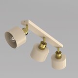  Reflektorska svetiljka PARKLA 3xE27/15W/230V bež/zlatna | Eponuda.com
