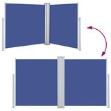  Uvlačiva bočna tenda 100 x 600 cm plava | shoptok.hr