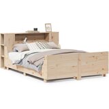 vidaXL Posteljni okvir brez vzmetnice 160x200 cm trdna borovina | Shoptok.si