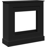  Okvir za kamin crni 90 x 30 x 90 cm od konstruiranog drva | shoptok.hr