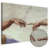  Slika - Michelangelo – The Creation of Adam (hands) 90x60 Premium Print | shoptok.hr