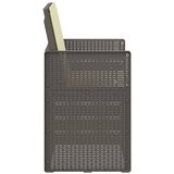  Vrtne stolice za blagovanje 2 pcs Svjetlosiva i Krem PP | shoptok.hr