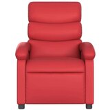  Električni naslonjač od umjetne kože crveni | shoptok.hr