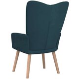  Stol za sproščanje moder žamet, (20957520) | Shoptok.si