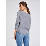 Orsay Dark Blue Ladies Striped Blouse - Ladies | shoptok.hr