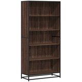  Polica za knjige smeđi hrast 80,5x35x170,5 cm izrađeno drvo | shoptok.hr