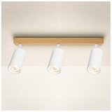  Brilagi - Spot svetiljka SELE 3xGU10/30W/230V bela/dekor hrasta | Eponuda.com