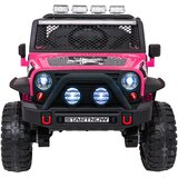  Avto na akumulator Jeep BEAST 4x4 - roza | Shoptok.si