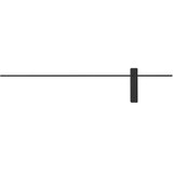 Open design OR85051 - led zidno svetlo bene LED/10,5W/230V 100 cm crna | Eponuda.com