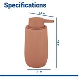 Wenko Smeđi plastičan dozator sapuna 400 ml Fablo – | shoptok.hr