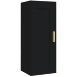 Furnova Stenska omarica črna 35x34x90 cm inženirski les, (21949913) | Shoptok.si